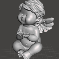 Angel Statuette - Thumbnail 2