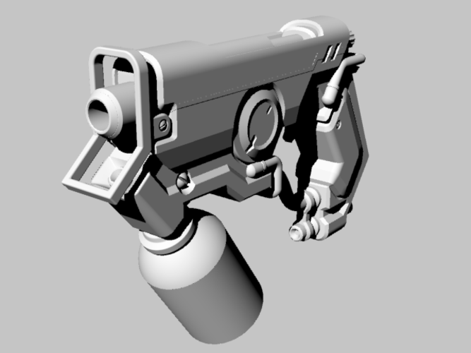 OverWatch Tracer Graffiti Gun 3D Print 167579