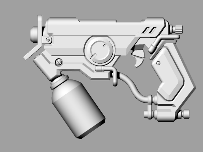 OverWatch Tracer Graffiti Gun 3D Print 167581