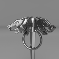Daenerys Targaryen Three-headed Dragon Pin - Thumbnail 2