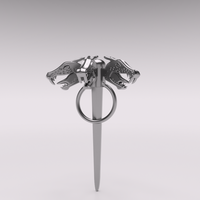 Daenerys Targaryen Three-headed Dragon Pin - Thumbnail 7