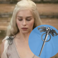 Daenerys Targaryen Three-headed Dragon Pin - Thumbnail 8