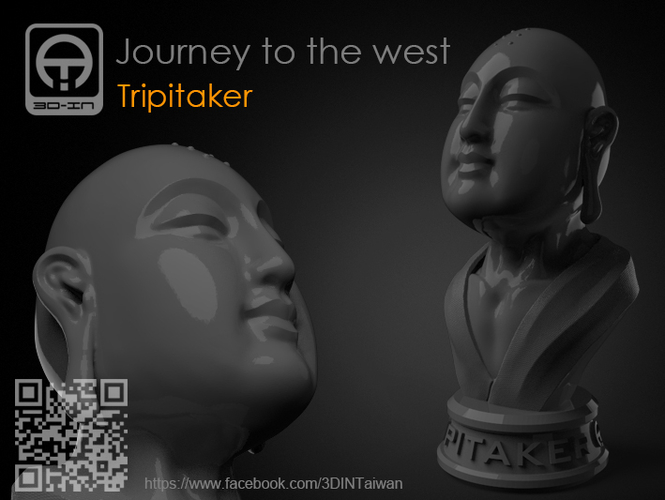 Journey to the West - Tripitaker 3D Print 167797