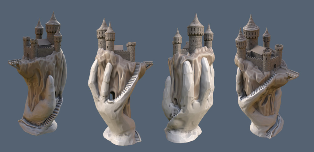 Abode of the Hand 3D Print 167923