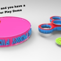 The Penny Fidget Top Spinner with Arena-Dock - Thumbnail 3