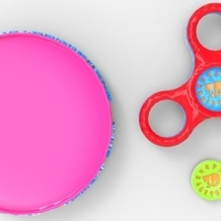 The Penny Fidget Top Spinner with Arena-Dock - Thumbnail 6