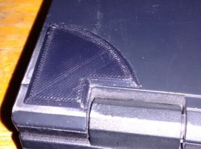Laptop lid corner repair 3D Print 168246