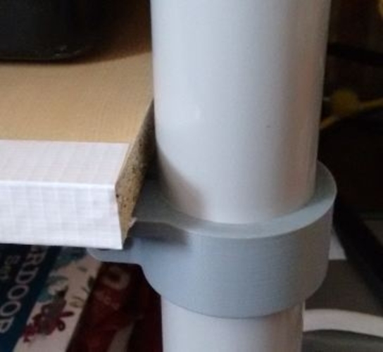 Ikea Adils table leg or 40mm tube shelf bracket. 3D Print 168269