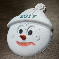 Small snowman-02 3D Printing 168300