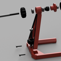 Small R/C Wheel Balancer 3D Printing 168301