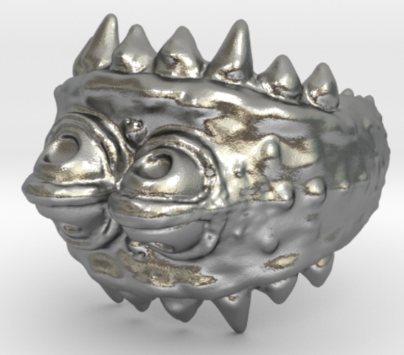 Monster_Ring 3D Print 168313