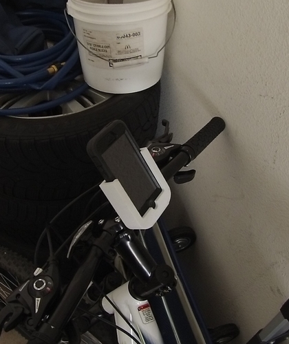 Handlebar Mount - iPhone 5 w/ Otterbox Case