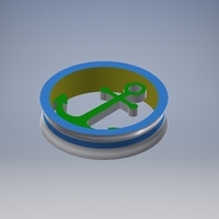 Anchor & Rising Sun 1.5" Ear Plugs  - Thumbnail 4