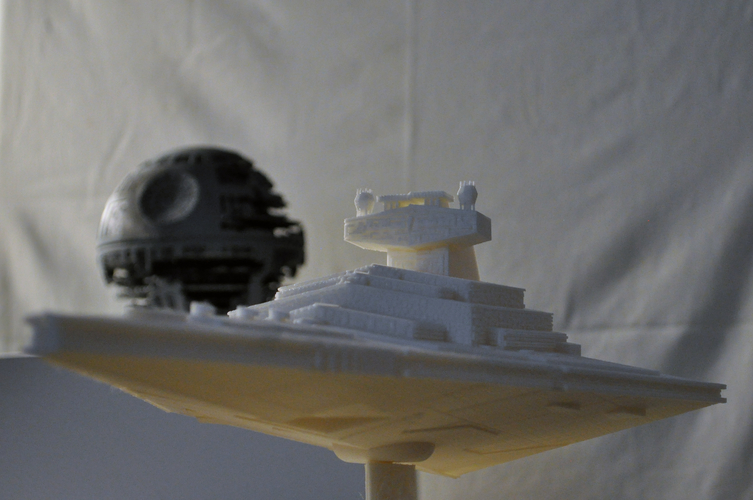 3D Printed Imperial Cruiser Star Destroyer (32cm) by