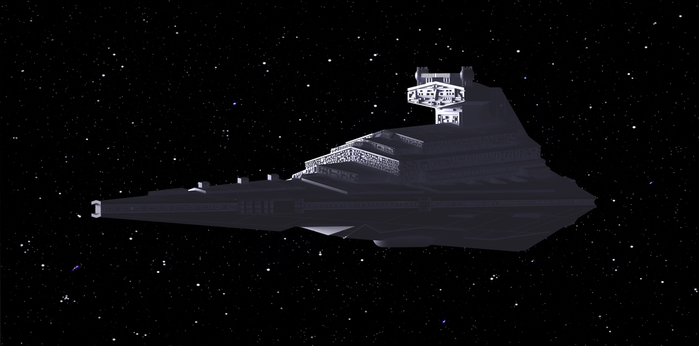 Imperial Cruiser - Star Destroyer (32cm) 3D Print 168530