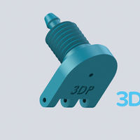 Small Receiver - 3Dponics Non-Circulating Hydroponics 3D Printing 16864