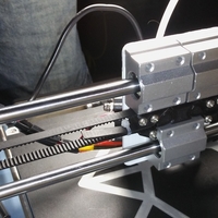 A8 E3d V6 bowden carriage with sensor mount front anet a8 - Thumbnail 4