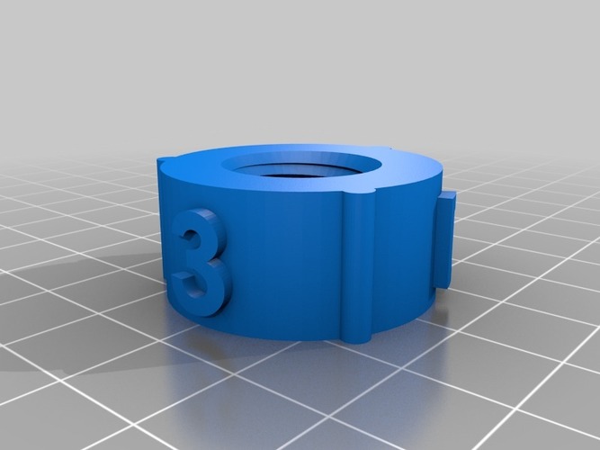 Nut - 3Dponics Non-Circulating Hydroponics  3D Print 16873
