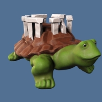 Small Tortoise Henge 3D Printing 168896