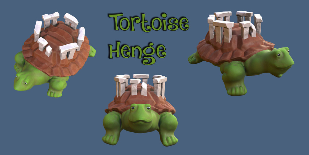 Tortoise Henge 3D Print 168898