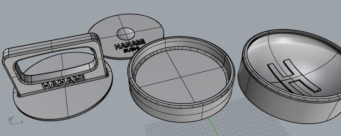 sushi burger bun maker  3D Print 168918