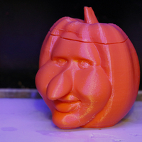 Toonkin 3D Sculpted Halloween Pumpkin Decoration - Thumbnail 1