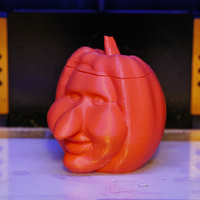 Toonkin 3D Sculpted Halloween Pumpkin Decoration - Thumbnail 5
