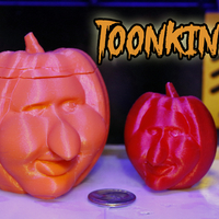 Toonkin 3D Sculpted Halloween Pumpkin Decoration - Thumbnail 10