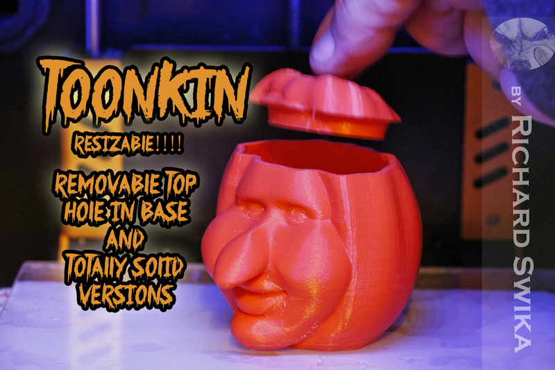 Toonkin 3D Sculpted Halloween Pumpkin Decoration