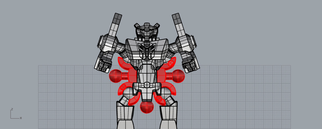 Robot in disguise k toy style, ready to print!  3D Print 169177