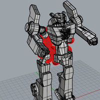 Robot in disguise k toy style, ready to print!  - Thumbnail 6