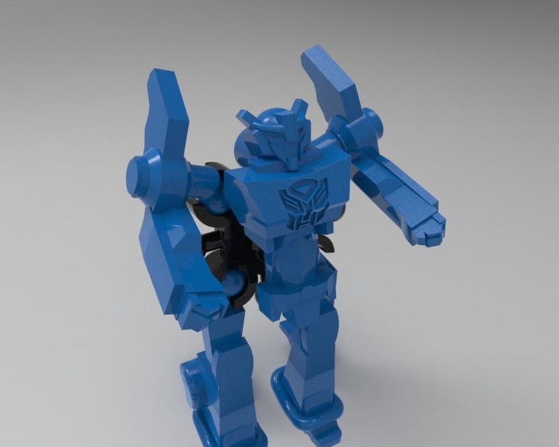 Robot in disguise k toy style, ready to print! 
