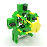  Fully 3D-Printed Rubik's Cube Solving Robot - Thumbnail 1