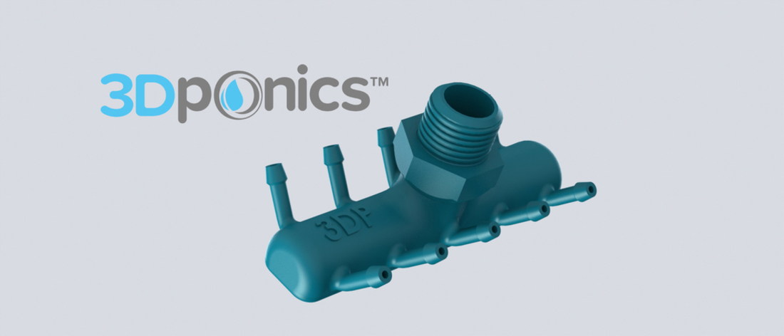 Pump Connector - 3Dponics Drip Hydroponics