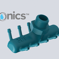 Pump Connector - 3Dponics Drip Hydroponics - Thumbnail 1