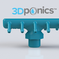Pump Connector - 3Dponics Drip Hydroponics - Thumbnail 5