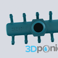 Pump Connector - 3Dponics Drip Hydroponics - Thumbnail 6