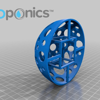 Grow Media Basket V1 - 3Dponics Drip Hydroponics - Thumbnail 3