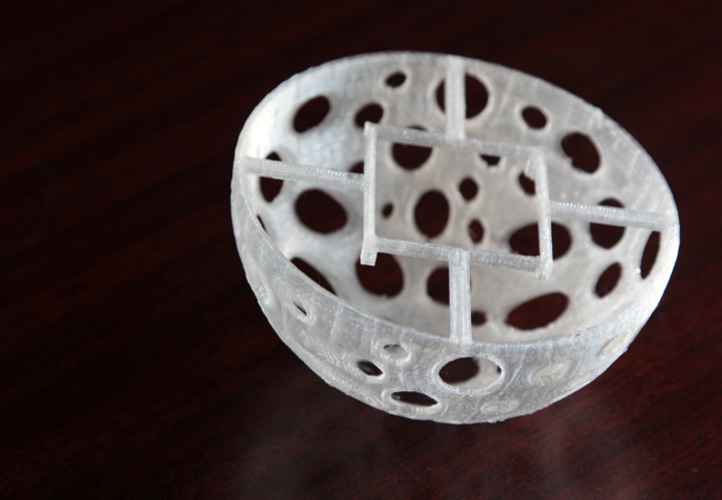 Grow Media Basket V1 - 3Dponics Drip Hydroponics 3D Print 16965