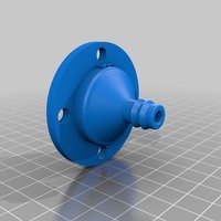 Drip nozzle 3/8 inch, 4 holes - 3Dponics Drip Hydroponics - Thumbnail 3