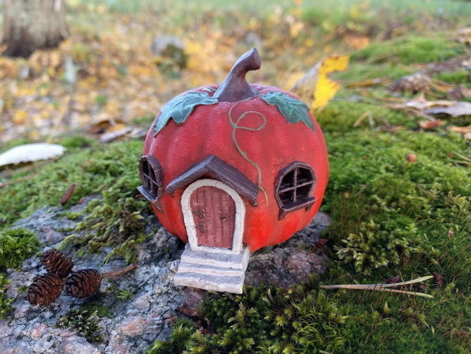 Pumpkin Hut 3D Print 169817