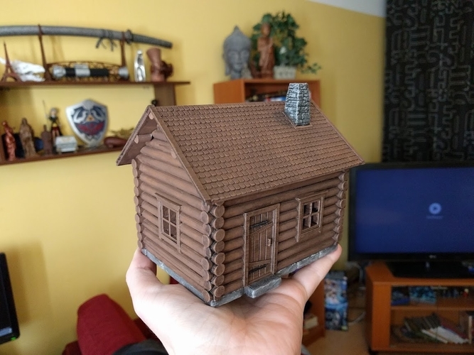 Log Cabin 3D Print 169824