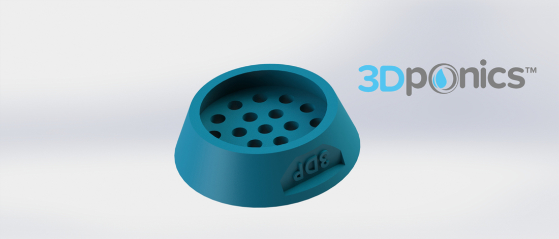 Drain Cap - 3Dponics Drip Hydroponics 3D Print 16983