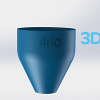 Small Bottle Sleeve - 3Dponics Drip Hydropnics 3D Printing 17002