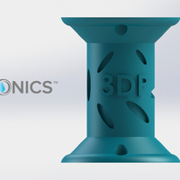 Bottle Connector (Large) - 3Dponics Open-Source Gardening - Thumbnail 3