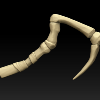 Small Pudge hook 3D Printing 170255