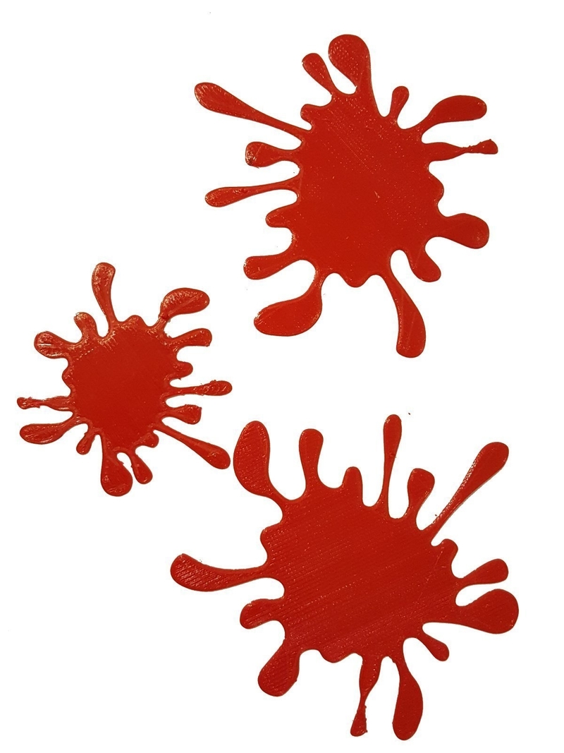 Halloween Blood Splat Ninjaflex