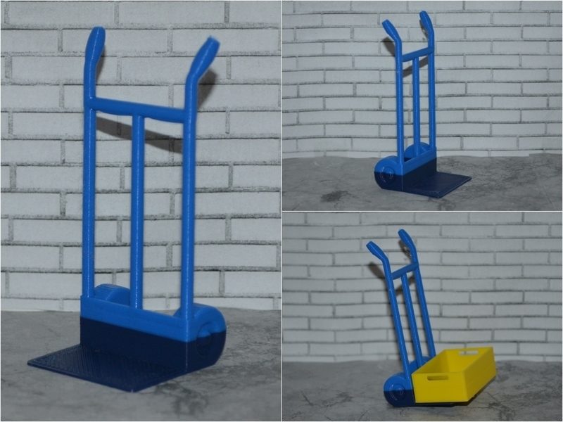 Scale 1/10 barrow truck