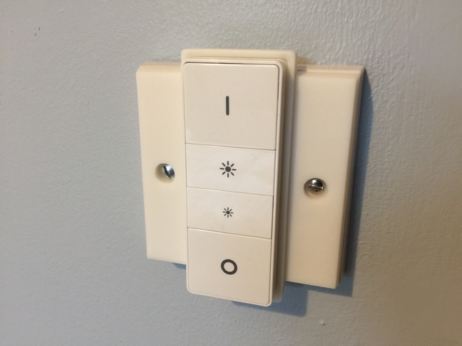 Hue UK Switch Plate Cover 3D Print 170321