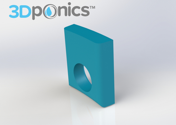 3D Printed Inner Bottle Clip 3Dponics Drip Hydroponics By 3Dponics 
